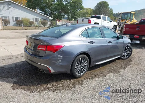 2018 Acura Tlx Advance Pkg z USA, uszkodzony, nr VIN 19UUB2F75JA009091